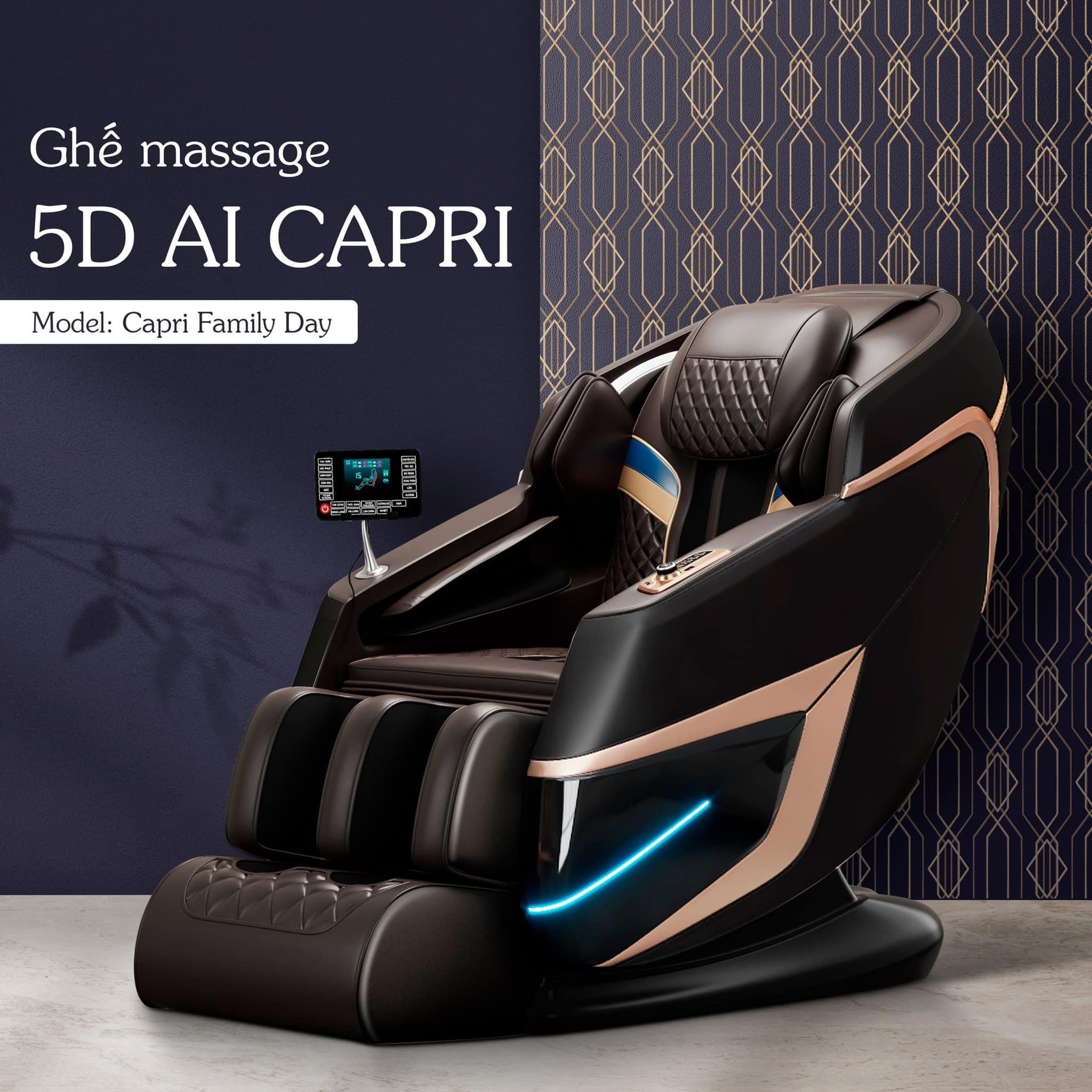 Ghế Massage Capri 5D AI - A79L 