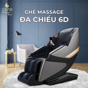 Ghế Massage Capri Đa Chiều 6D - MS357L