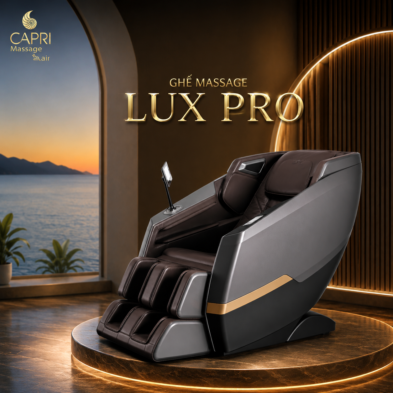 Ghế Massage Capri Lux Pro - A001