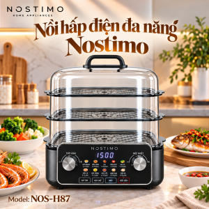  Nồi hấp điện đa năng Nostimo (NOS-H87)
