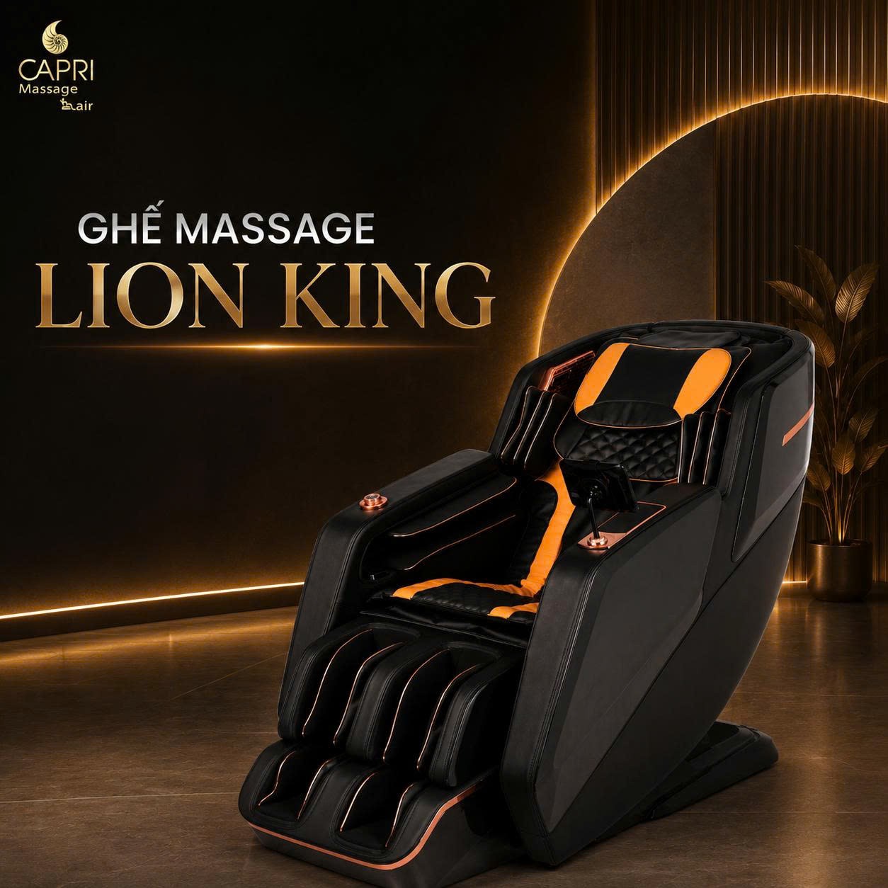 Ghế Massage Capri Lion King